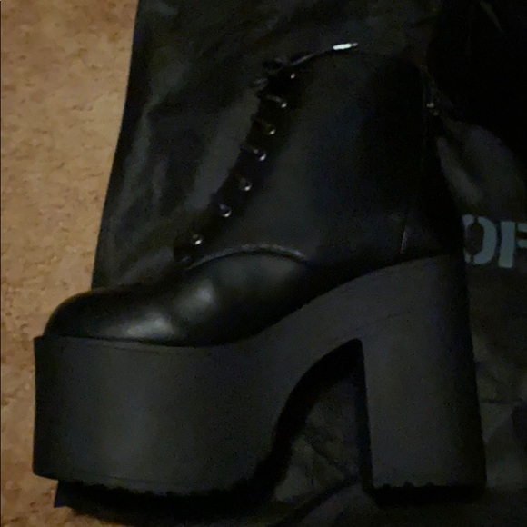 stomp you out platform boots